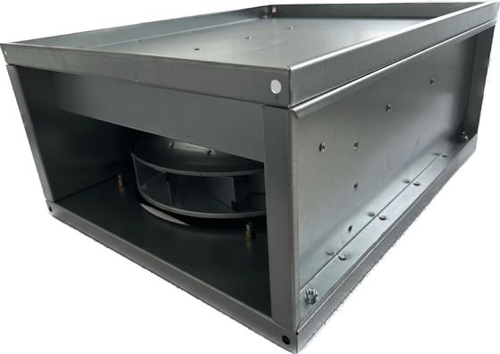 Durable Ec Rectangular Duct Fan For Logistics Warehouse Air Renewal Ventilation