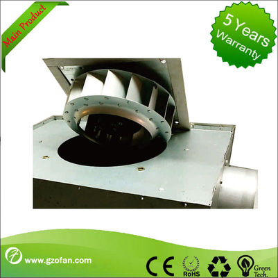 Inline Kitchen Exhaust Fan Sheet Steel With Pipe Diameter 100mm