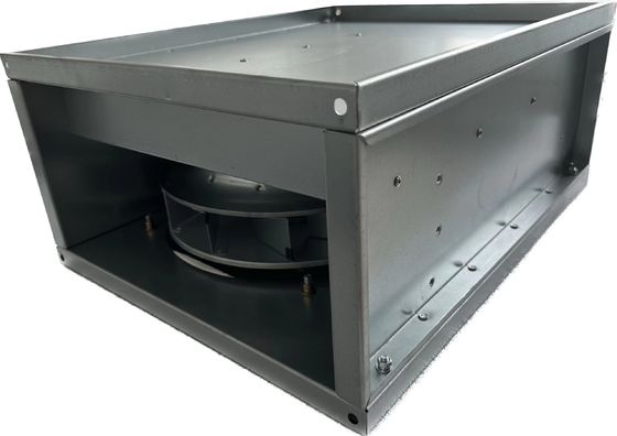 Square Ventilation System Industrial Centrifugal Rectangular Duct Cabinet Fan 335m3/h
