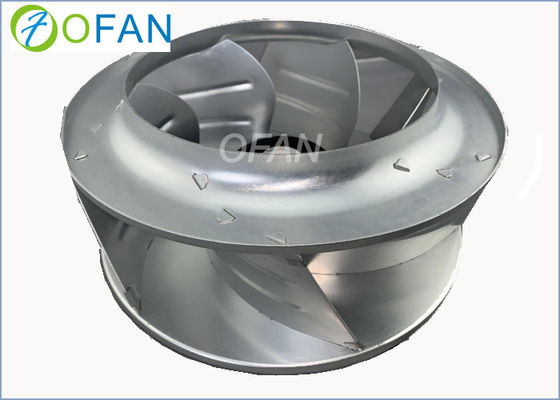 EC Backward Curved Centrifugal Impeller FFu Fan Wheel For Air Purification